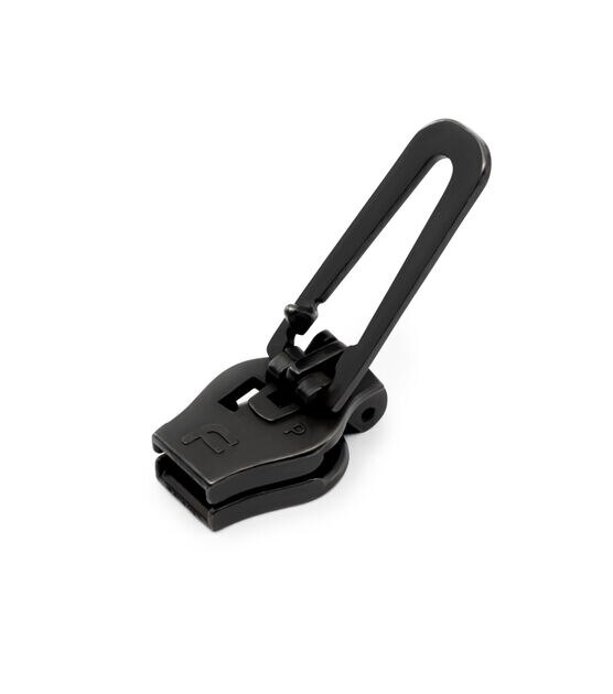 ZlideOn Zipper Pull Replacements Plastic 5 - Black