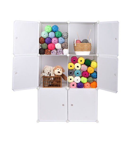 17" x 19" Buildable 6 Section Cube Storage by Top Notch, , hi-res, image 4
