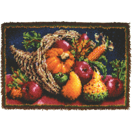 Tapestry Landscape Waterfall Latch Hook Rugs Kits for Adults 