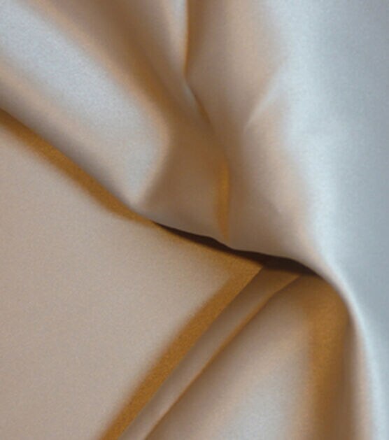 Casa Collection Matte Satin Fabric Silver Lining