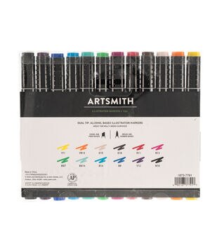 ArtSmith Illustration Markers Multi Set, 24pc