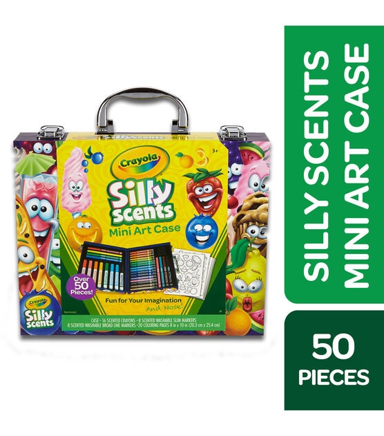 Crayola 52ct Silly Scents Inspiration Art Case Kit, , hi-res, image 10