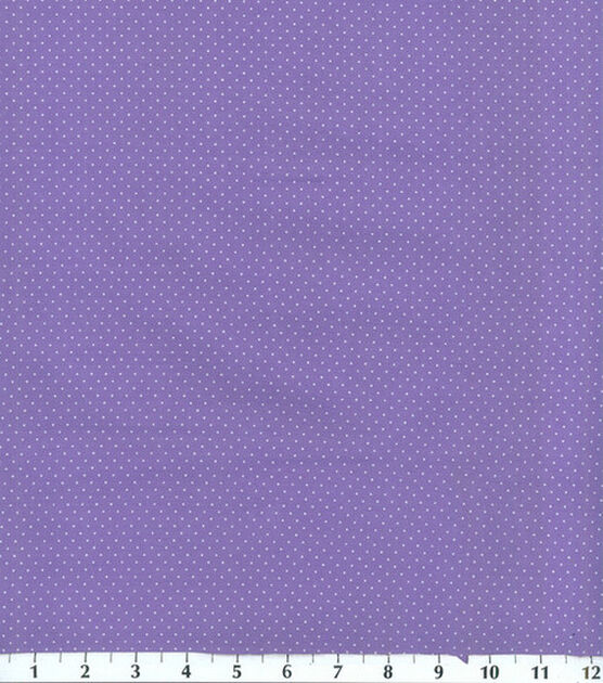 Dots on Purple Quilt Cotton Fabric by Keepsake Calico