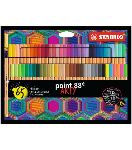 STABILO ARTY point 88 Pens Set of 65