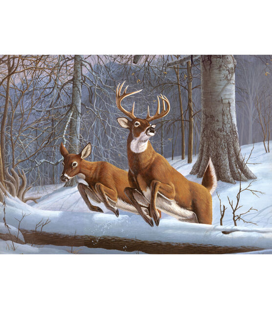 Royal Brush Adult Painting by Numbers White Tails Kit