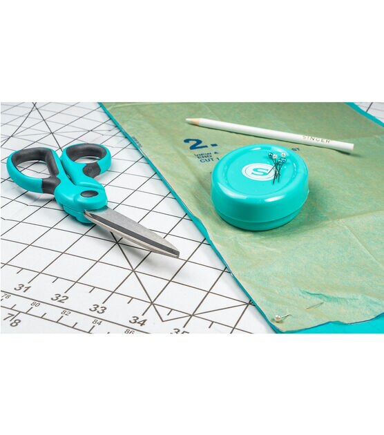 SINGER ProSeries Heavy-Duty Bent Sewing Scissors 8-1/2", , hi-res, image 5