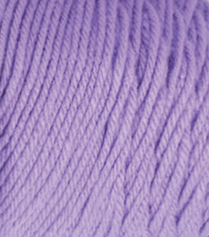 Value 380yd Worsted Acrylic Yarn by Big Twist, Lilac, swatch, image 51