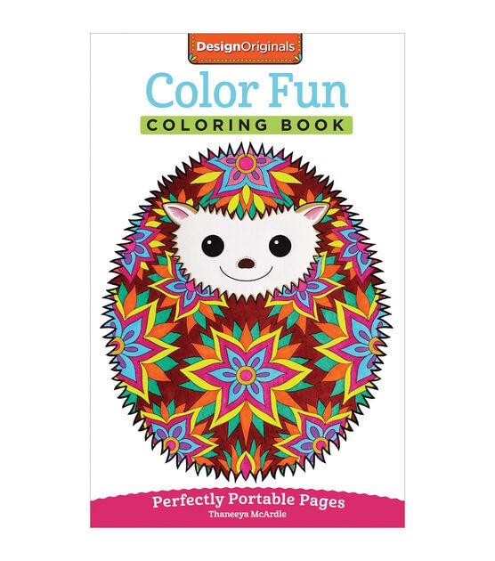 Adult Coloring Book Design Originals Color Fun