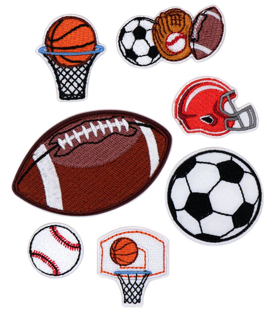 2pcs Rugby Embroidery Patch Sports Game Football Badge Applique Iron on  Patches Garment Jeans Sewing Supplies Patchwork Fabric - AliExpress