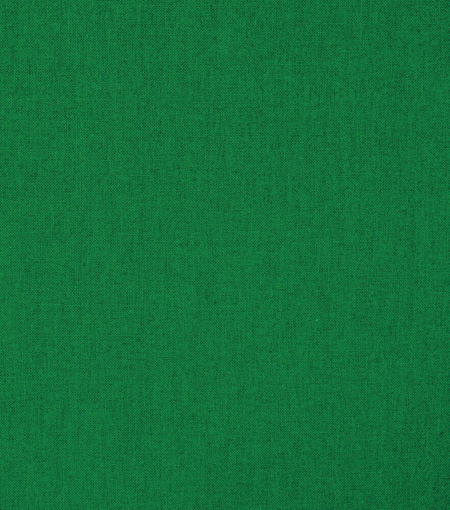 Sew Classic Solid Cotton Fabric, Kelly Green, swatch, image 36
