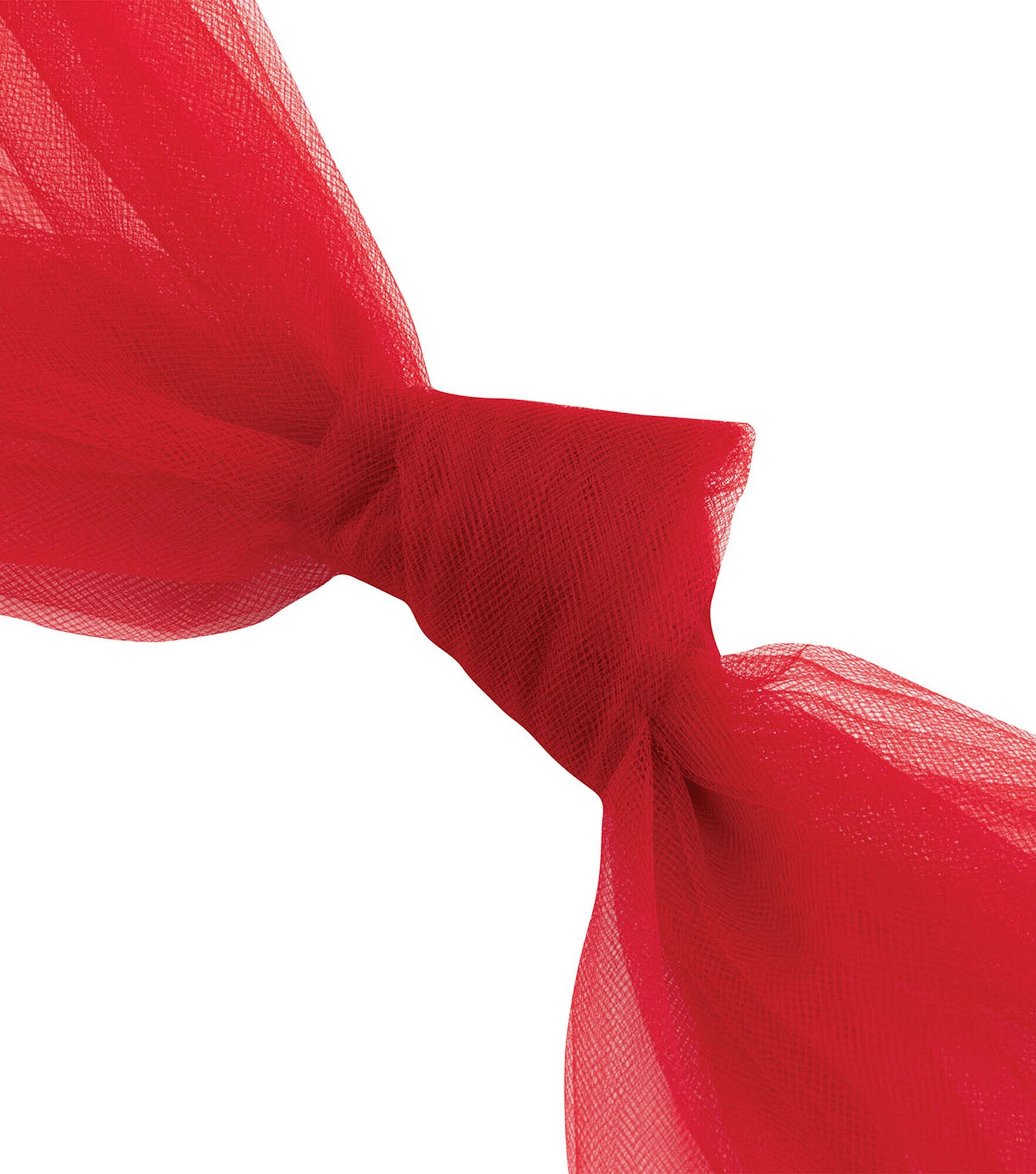 108 Inch Matte Tulle Shifting Fabric, Tango Red, hi-res
