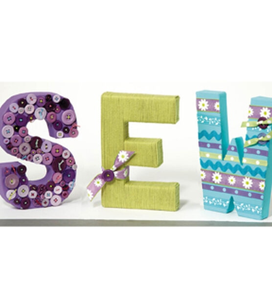 The Best Way to Paint Paper Mache Letters and Numbers