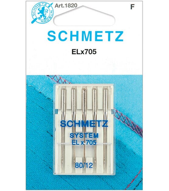 Schmetz Universal Serger Needles 5 pk Size 12/80