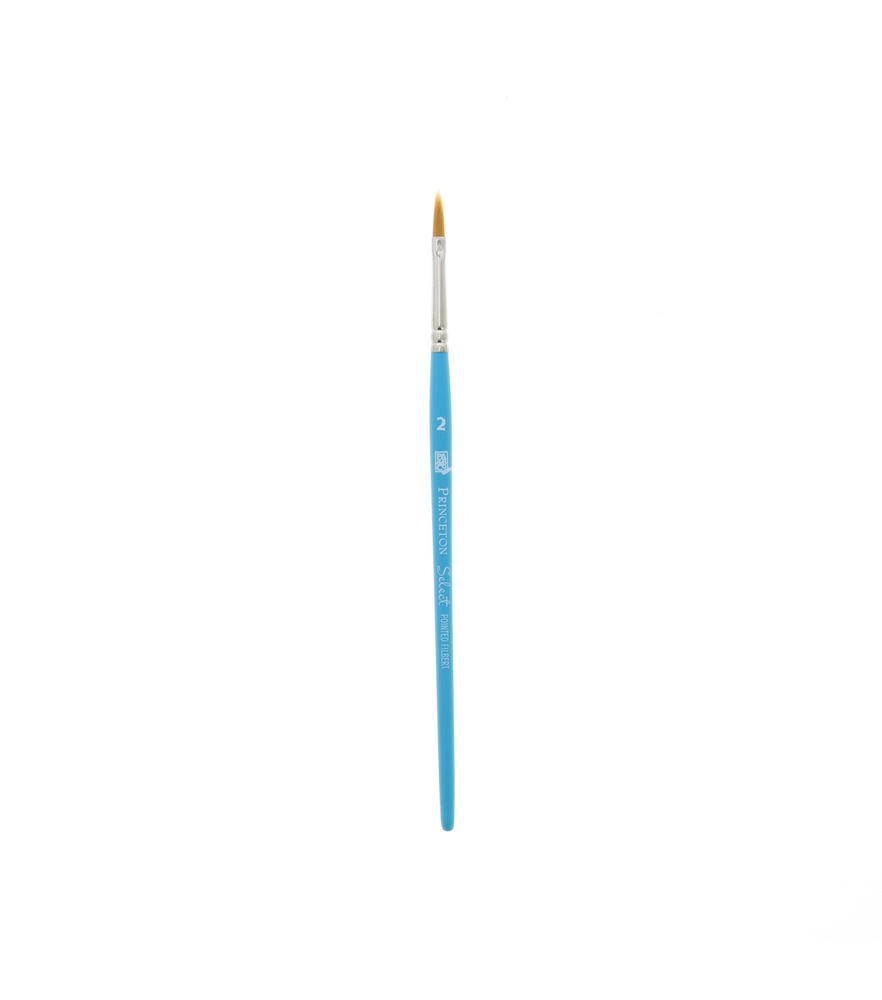 Princeton Select Pointed Filbert Paint Brush, Size 2, swatch