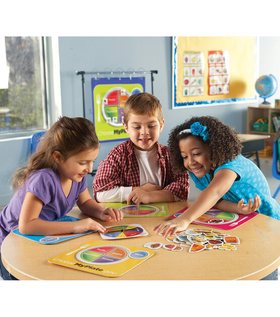 Learning Resources 55ct Healthy Helpings MyPlate Game, , hi-res, image 3