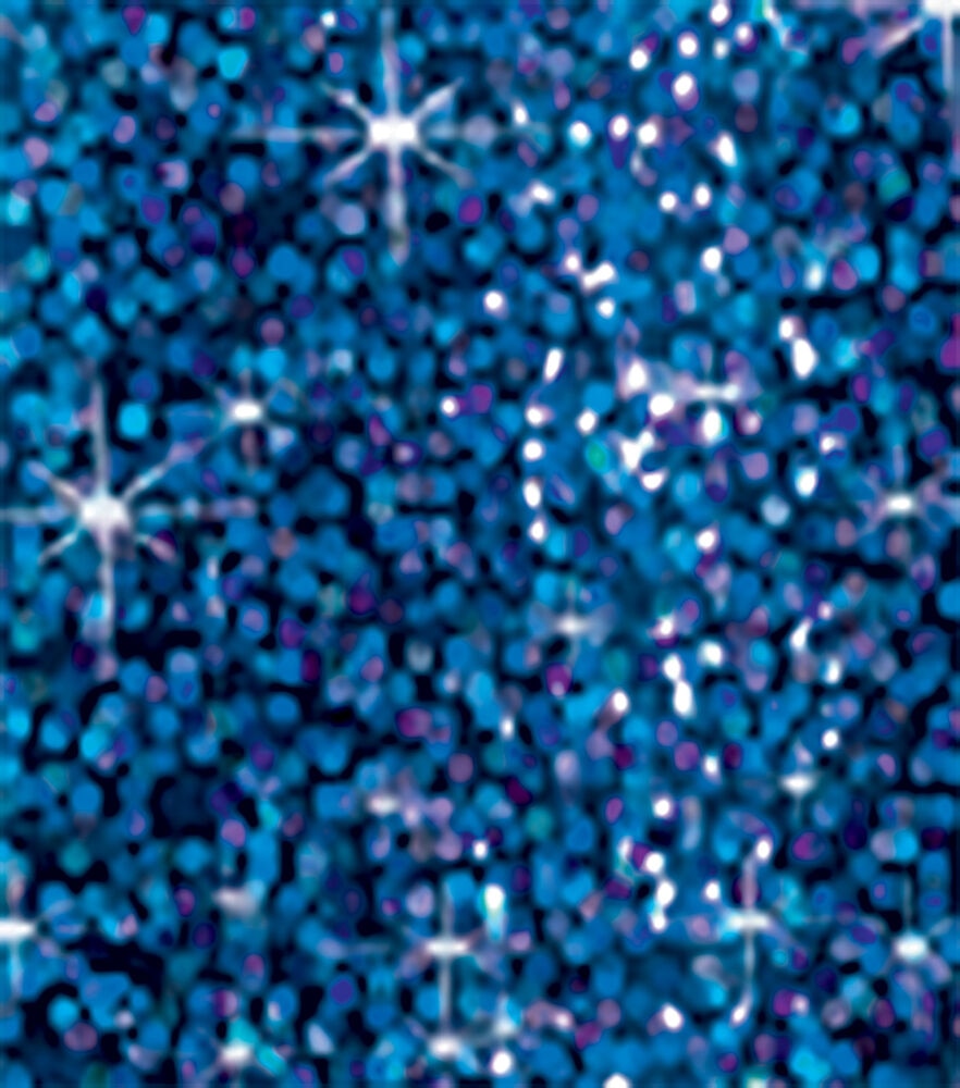Marvy Uchida Decofabric Markers, Glitter Blue, swatch, image 10