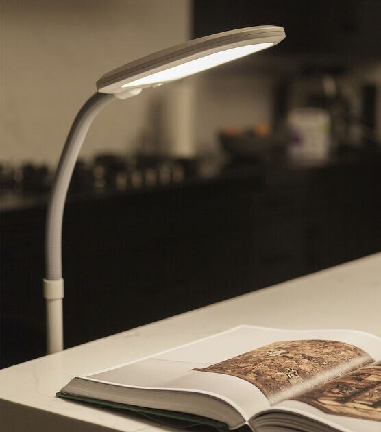 Brightech Litespan Slim LED Floor Lamp - White, , hi-res, image 2