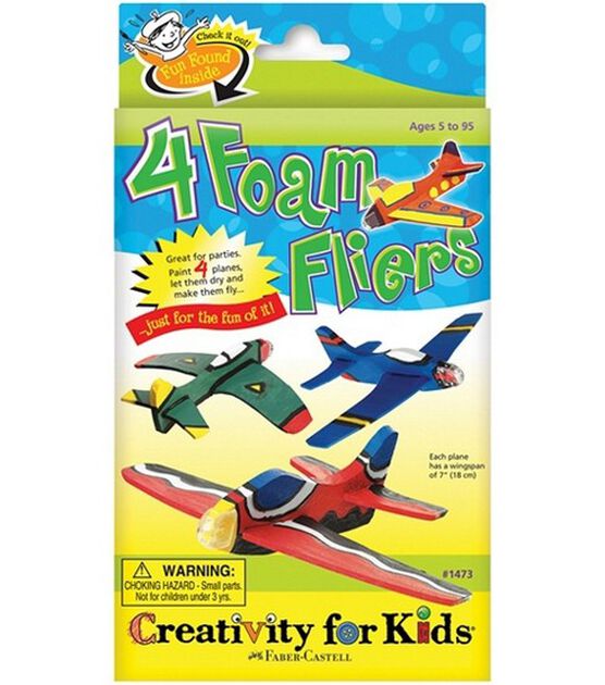 Creativity For Kids 4ct Foam Fliers