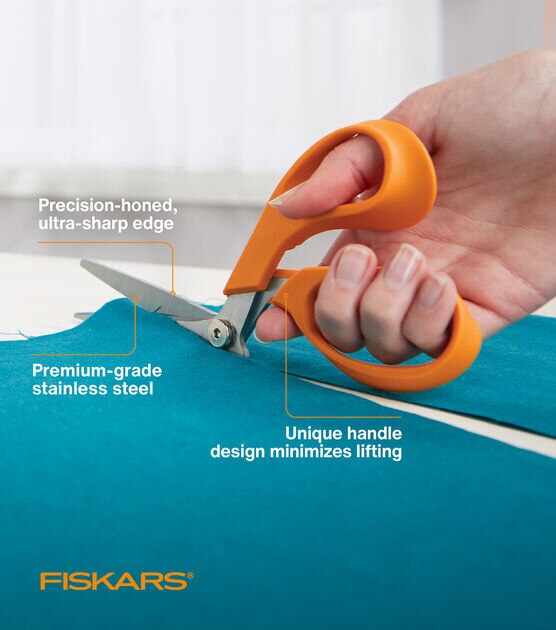 Fiskars RazorEdge Tabletop Fabric Shears 8", , hi-res, image 3