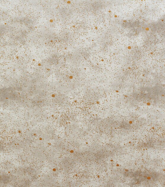 Cream Blender Quilt Metallic Cotton Fabric by Keepsake Calico