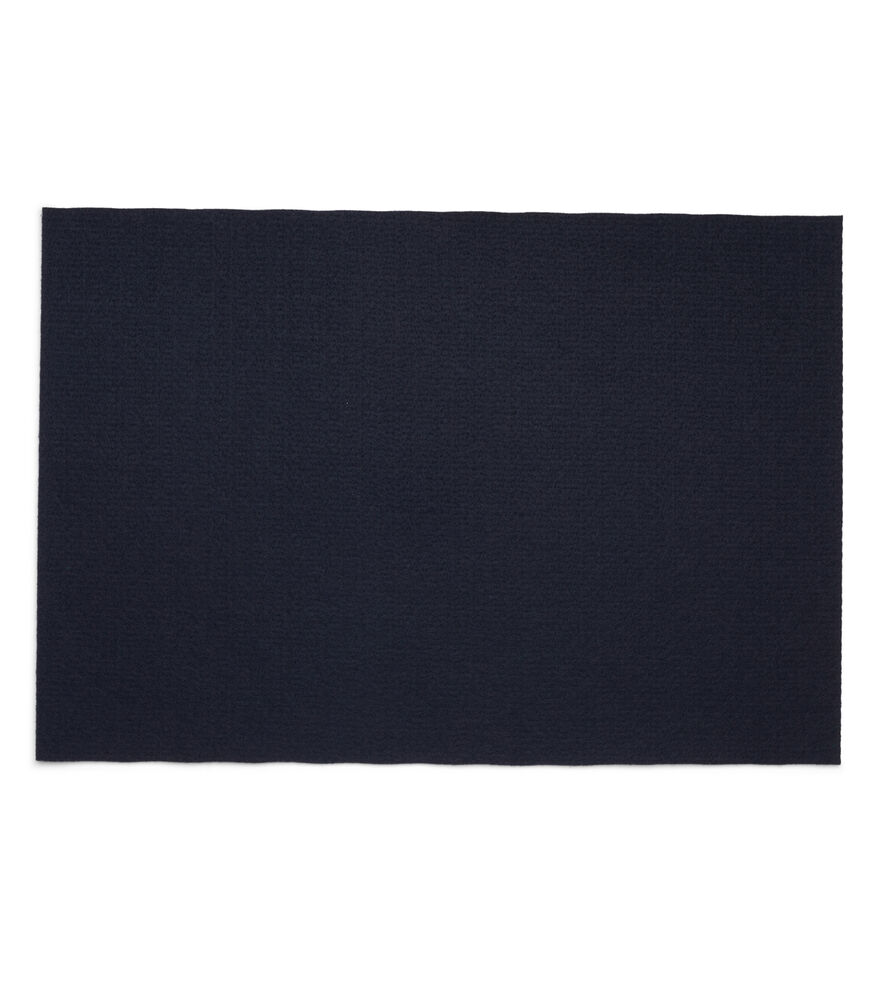 Kunin Eco-Fi Plus Premium Felt Single Sheets 18"x12", Black, swatch, image 1