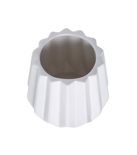 4'' White Textured Planter by Bloom Room, , hi-res, image 2
