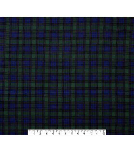 Traditional Tartan Plaid Super Snuggle Flannel Fabric, , hi-res, image 2
