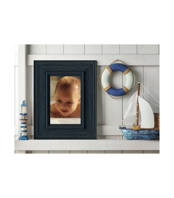 at Home Linear Profile Float Photo Wall 16 x 20 Gold Frame