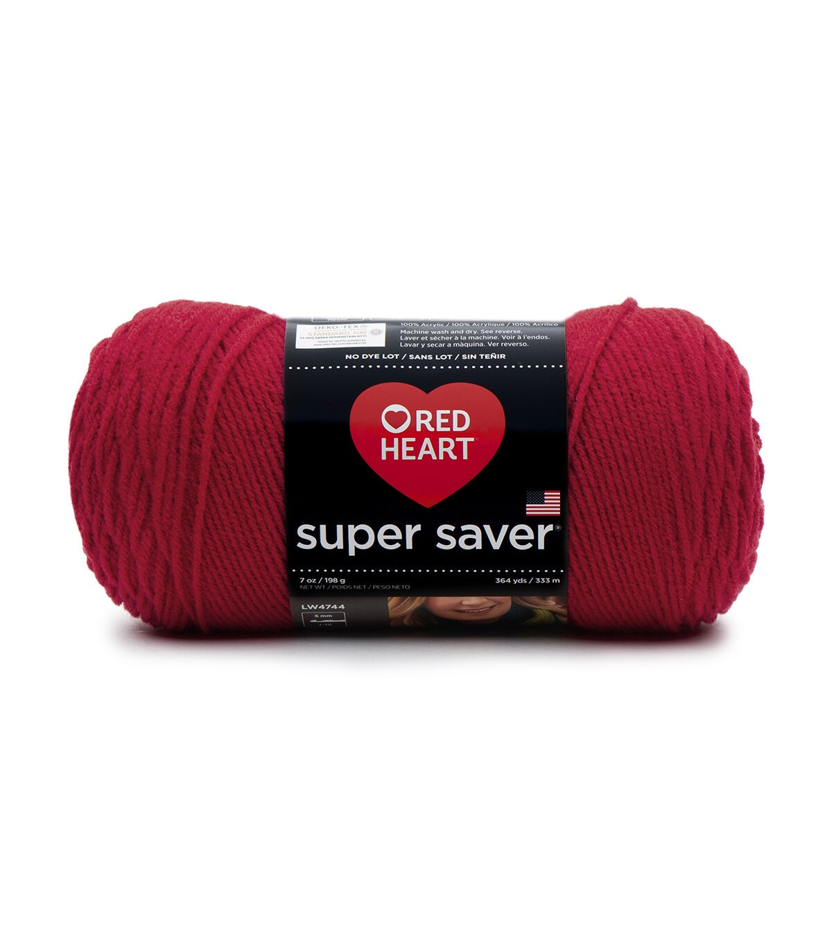 Red Heart Super Saver Yarn - Pretty 'n Pink