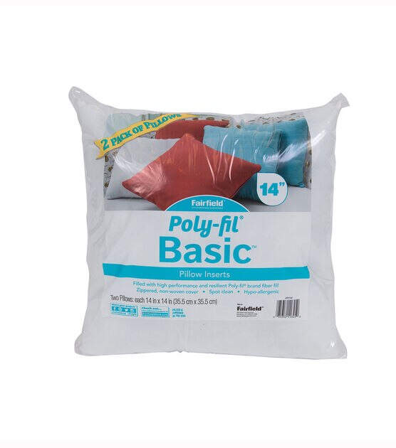 Poly-Fil Basic 36PK 14"x14" Pillow Inserts, , hi-res, image 2