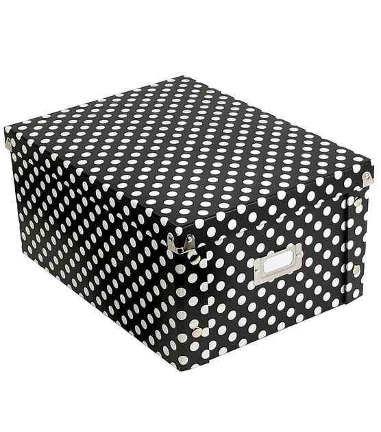 13 x 7 Dots Craft Storage Box With Dividers