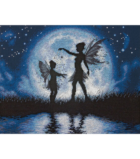 Dimensions 14" x 11" Twilight Silhouette Counted Cross Stitch Kit