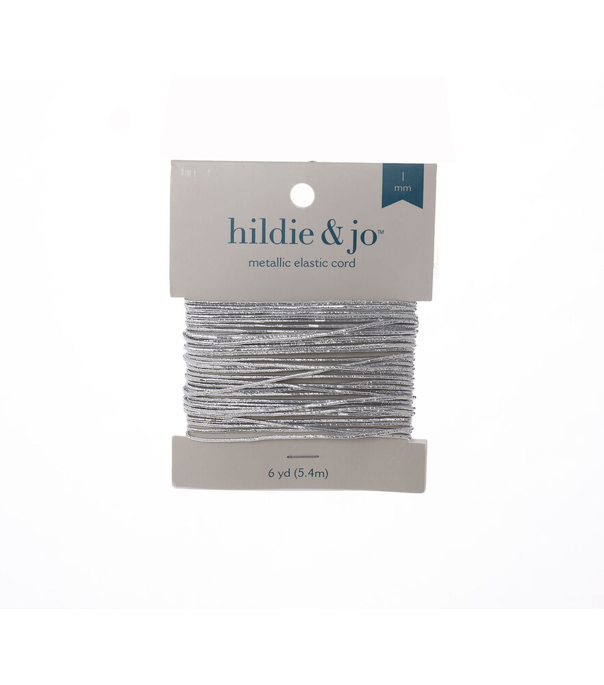 6yds Thick Elastic Cord by hildie & jo, 12352977, swatch