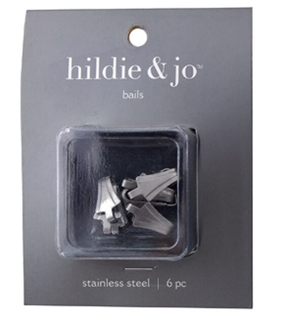 4mm Silver Plated Metal Ball Earring Posts 6pk by hildie & jo