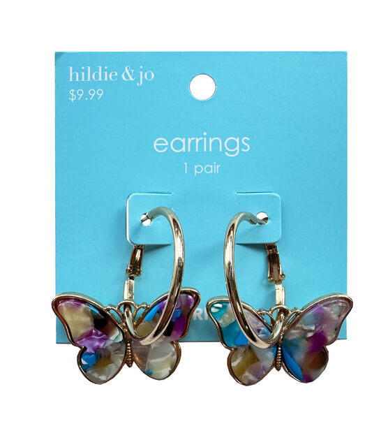 1.5" Spring Butterfly Earrings by hildie & jo