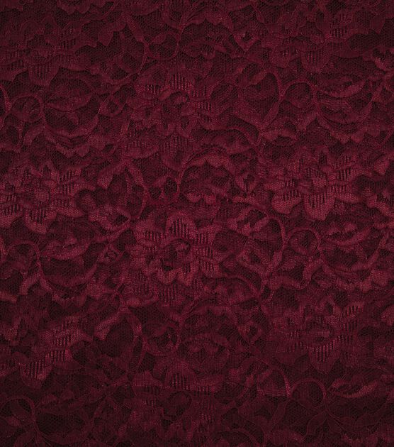 Red Lace Fabric by Casa Collection, , hi-res, image 5