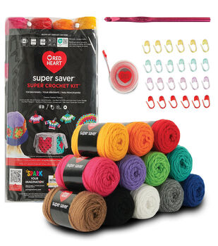 Red Heart Super Saver Stripes Clearance Yarn by Red Heart | Joann x Ribblr