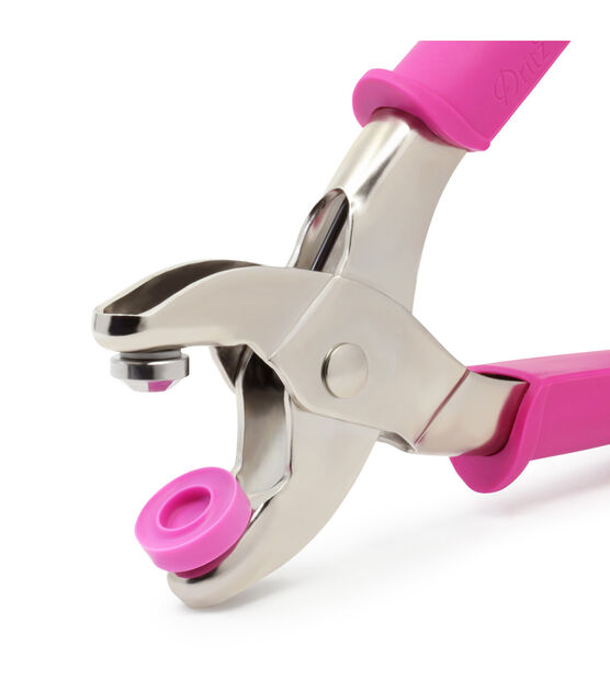 Dritz Grommet Pliers for 3/8" Grommets, Pink, , hi-res, image 2