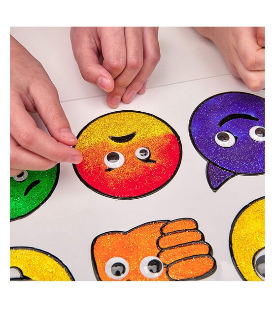 Creativity for Kids Emoji Window Art Activity Set, , hi-res, image 5