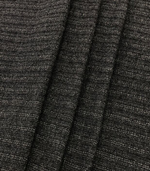 Solid Pointelle Knit Fabric
