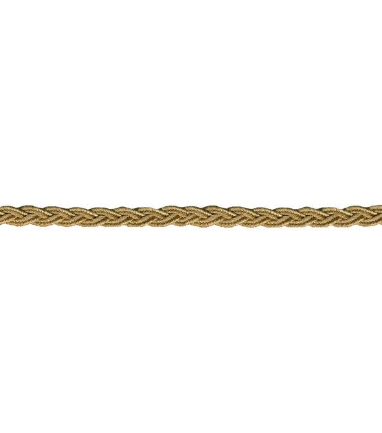 Simplicity Braided Metallic Trim Gold, , hi-res, image 2