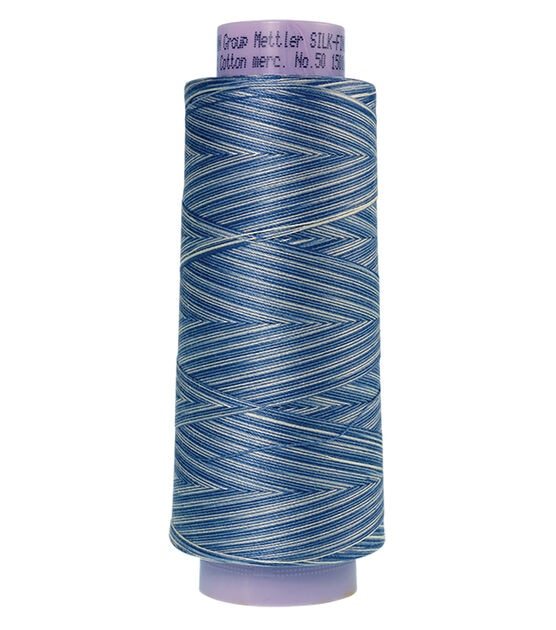 Mettler 1500yd Silk Finish 50wt Thread 2ct, , hi-res, image 1