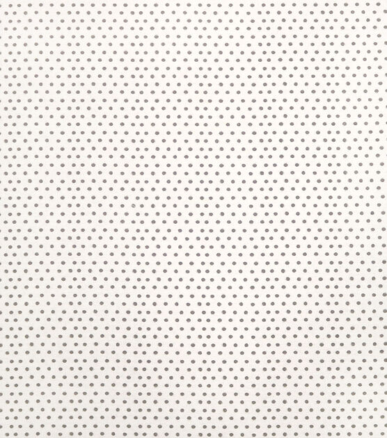 Gray Dots Super Snuggle Flannel Fabric