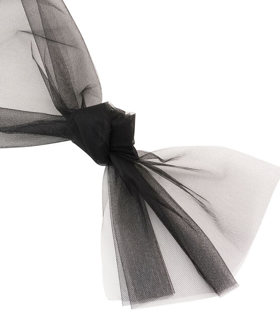 Petticoat Netting Fabric Black, , hi-res, image 4