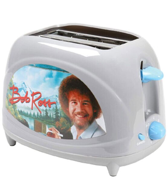 Uncanny Brands Bob Ross Toaster, , hi-res, image 5