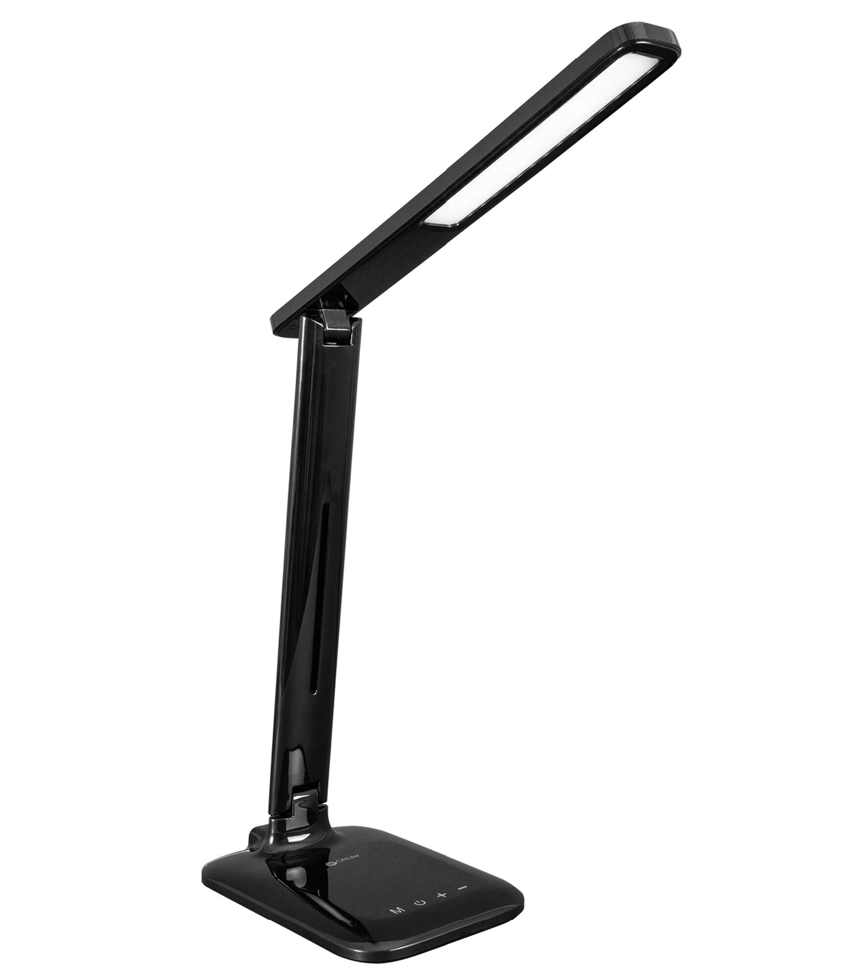 OttLite 19" LED Slimline Desk Lamp, Black, hi-res