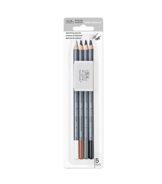 Winsor & Newton Studio Sketching Pencil Set 5pc