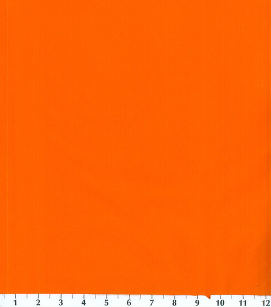 Ripstop Nylon Fabric 59'' Solids, Orange, swatch