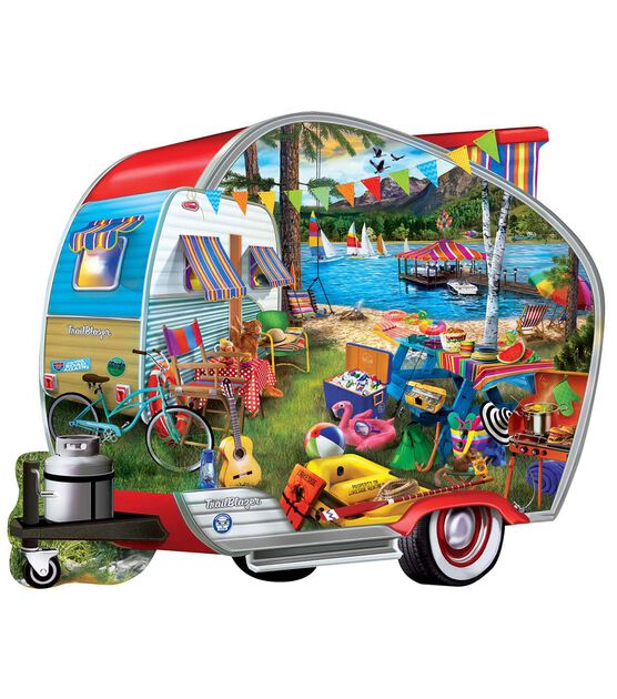 MasterPieces 25.5" x 20.5" Happy Campers Jigsaw Puzzle 1000pc, , hi-res, image 2