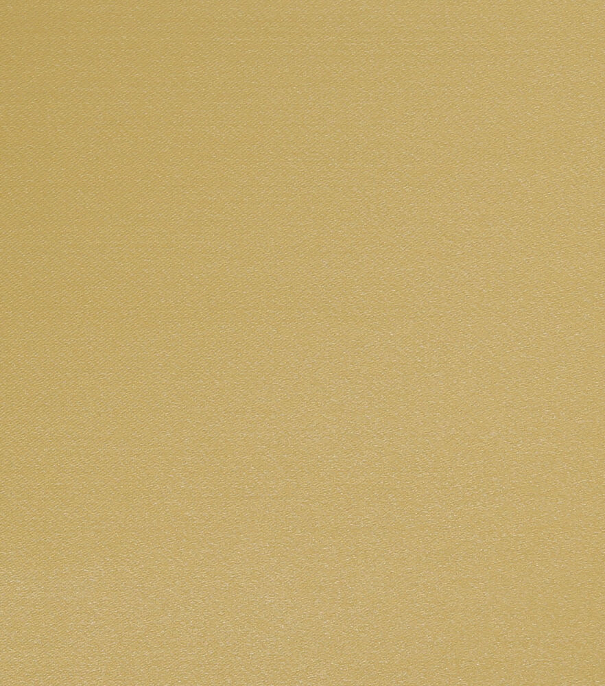 Glitterbug Satin Solid Fabric, Yellow, swatch, image 8